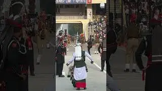 Aug 2025 Ceremony - WoW What a Show at Wagah - Attari Border #shorts