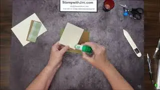 Stamp with Jini SIMPLY SAID FUN FOLD CARD TUTORIAL by Jini Merck