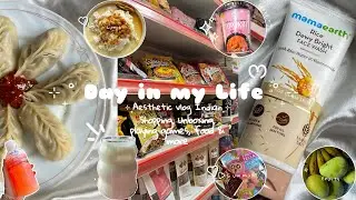 Day in my Life ♡ | Aesthetic vlog 💌 | shopping, unboxing 🫧🍒 #minivlog #food #weeklyvlog #explore 