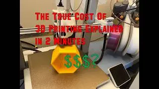 The True Cost of 3D Printing Explained in 2 Minutes