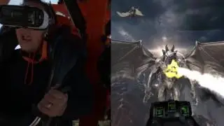 Six Flags Discovery Kingdom Rage of the Gargoyles - Kong VR Split Screen