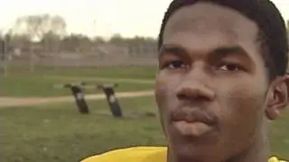 REGGIE BLACKMON OF SNIDER ON REGIONAL TITLE GAME