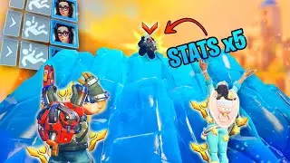 HE FALLS 9 TIMES IN A SINGLE ROUND!
