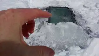 Ice Damming - Skylight Leak
