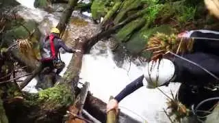 Canyoning - Short & Sweet (Glen Lyon) canyoning in scotland 2014 extreme sports