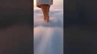 POV: You can walk on clouds ☁️👣
