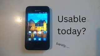 Is the Sony Xperia Tipo usable in 2026