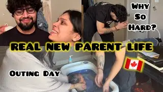 Outing with our Newborn |New parents 