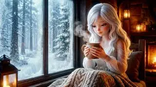 Cozy Winter Morning & Celtic Music 🎻 Deep Focus & Relax [1 Hour Loop] - Mug of White Breath