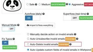 Wishpond email verification options