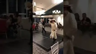 Dancing Cueca
