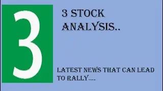 3 STOCK Analysis & News updates. #indianstockmarket #nifty50 #growthstocks #multibagger #rvnlshare