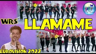 LL&Aacute;MAME - WRS ( EUROVISION 2022)  coreo Giusy De Pasquale - BALLO DI GRUPPO 2022