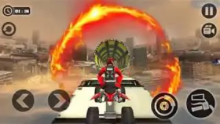 Racing Quad Bike Moto Stunt : ATV Impossible Track Gameplay