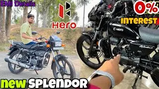 2025 New Hero Splendor Plus Big Update Details Ride Review 🔥/ LOAN / FINANCE