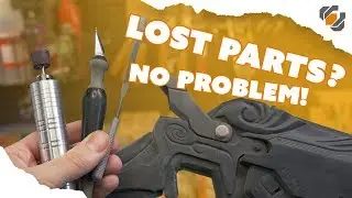 Basic Techniques for Making Prop Parts - Reaper Shotgun from Overwatch