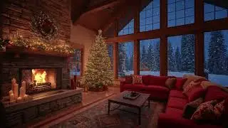 Christmas Jazz Ambience🎄Relaxing Christmas Music for Sleep, Study and Festive mood (Music only)