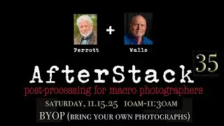 AfterStack - episode 35 - Editing Water Drop Images -  Allan Walls Photography