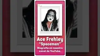 Biograf&iacute;a de #AceFrehley 🎸 #shorts #short #spaceman #kiss #biografismo #biograf&iacute;a #fyp #rock #bio
