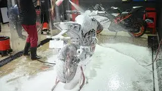 KTM Duke 250bs6  Paint protected | Ceramic coating | Throttlesingh3535