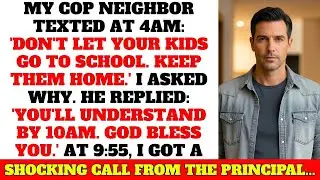 Cop Neighbor Texted 4AM: 