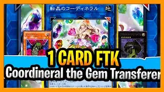 1 Card YuGiOh FTK Deck Ft Coordineral the Gem Transferer SUPER consistent And EASY Megalith Deck