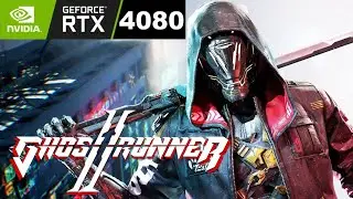 Ghostrunner 2 Demo PC RTX 4080 Gameplay | Steam Next Fest Autumn 2023
