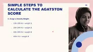 How to measure Coronary Calcium Score Using the Agatston Method in Cardiac CT.