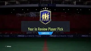 FIFA 22 New Year In Review Player Pick
