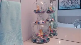 DIY MERMAID FISH BOWL CENTERPIECE