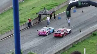 Corrida Final Super Drift Brasil 2019 - Diego Higa VS Bruno Bar [Vis&atilde;o da arquibancada]