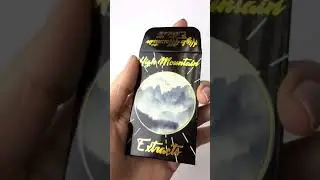 High Mountain Extracts - Custom Printed BHO THc envelopes by Shatter Labels