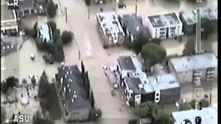 HAWCS Flying Over Calgary Flood