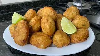 Bolinho de Couve Flor Feito em 5 Minutos Super Fácil de Fazer e Fica uma Delícia.