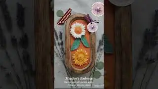 ​MeadowsEmbrace #FlowerCandle #CandleMaking #Handpoured #NaturalScents #NoorEAbeer #HomeDecor #