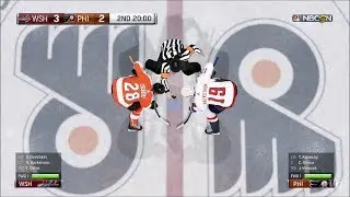 NHL 18 - Philadelphia Flyers vs Washington Capitals - Gameplay (HD) [1080p60FPS]