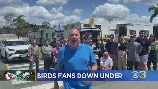 Super Bowl LVII: Philadelphia native celebrating Eagles in Australia