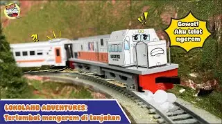 Terlambat Mengerem, Tabrakan di Tanjakan! 🚂 | Loko Land Adventures EP. 35 | Tentang Kehati-hatian