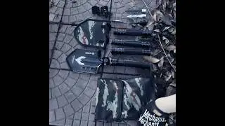 Multi functional Engineer Shovel Folding Iron Shovel.#multitool #outdoors #campinggear #survival