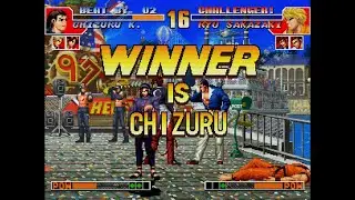 KOF 97 Chizuru/Ryo/Iori VS Kyo/Chang/Daimon FT3
