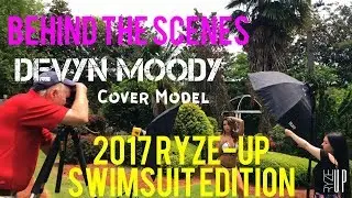 Cover Model Devyn Moody 2017 Ryze-Up Swimsuit Edition Photo Shoot - Behind The Scenes