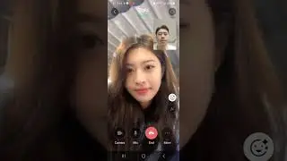 2023년 9월 27일 그녀와의 영상 통화.