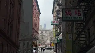 Secret Spots in NYC Chinatown 🐉#travelnyc #secretspots #chinatown #streets #skyscrapers #views