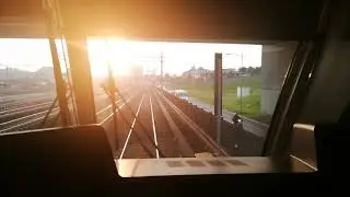 Diario di bordo InRail. Passaggio al tramonto su Padova Stazione Centrale.