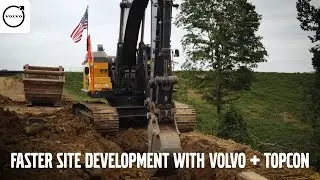 Faster Site Development with Volvo Dig Assist & Topcon