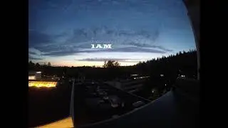 Finland Sunset and Sunrise