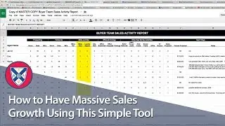 How to Have Massive Sales Growth Using This Simple Tool