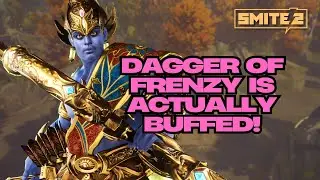 Кинжал безумия действительно улучшен! Рама из Smite 2