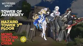 Wuthering Waves Tower of Adversity - Hazard Tower 3rd Floor Run (January 5th Update)