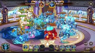 Hero Wars - Water Lord with only 4 Titans W2D3